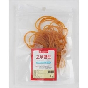 셀러허브 JHQPO304_4B 노란고무줄 문구용 소포장 소_이미지