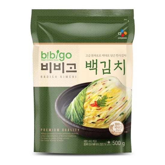 CJ제일제당 비비고 백김치 500g (1개)