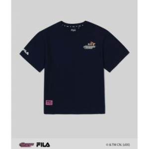휠라 키즈 파워퍼프걸 루즈핏 티셔츠 FK2RSG2P03F DID 612246_3114361