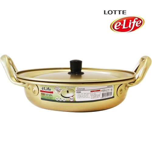 롯데알미늄 이라이프 양은 전골냄비 (18cm)