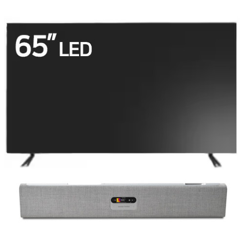 삼성전자 LH65BECHLGFXKR (+사운드바, HKCITAMB700GRYAS)_이미지