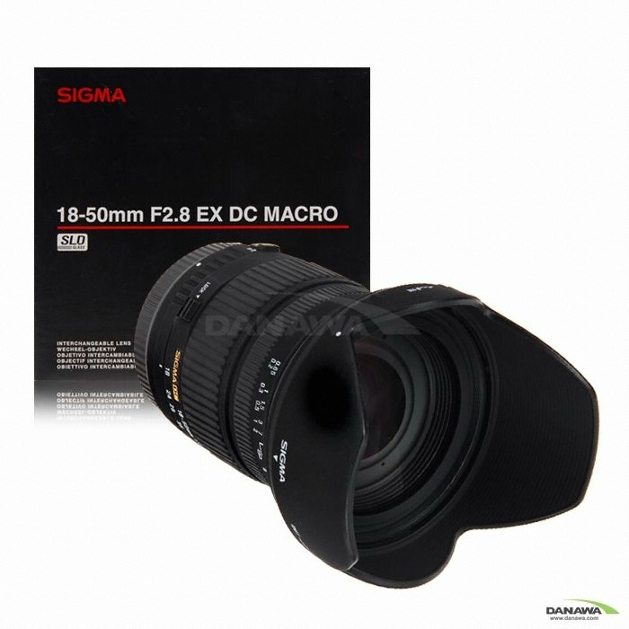 SIGMA 18-50mm F2.8 EX DC MACRO 포서드용 (정품)_이미지