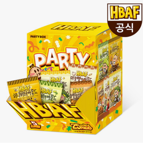 길림양행 HBAF 파티박스 4종 세트 470g (1개)_이미지