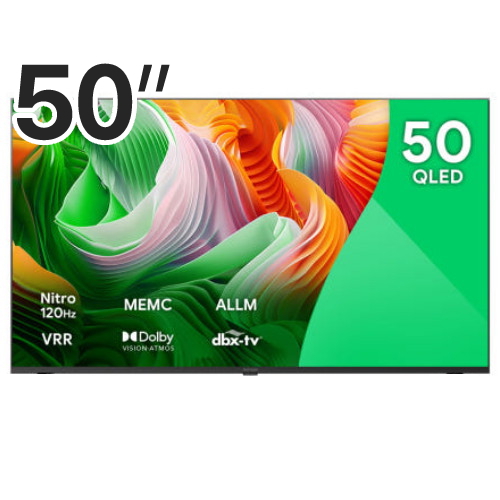 더함 우버 AMG 스마트 50 QLED 120HZ 돌비 AI 구글 5.0 (상하좌우형 벽걸이)