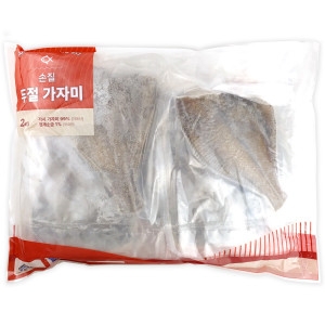 코스트코 커클랜드 알래스카 냉동 손질 두절 가자미 2kg (1개)