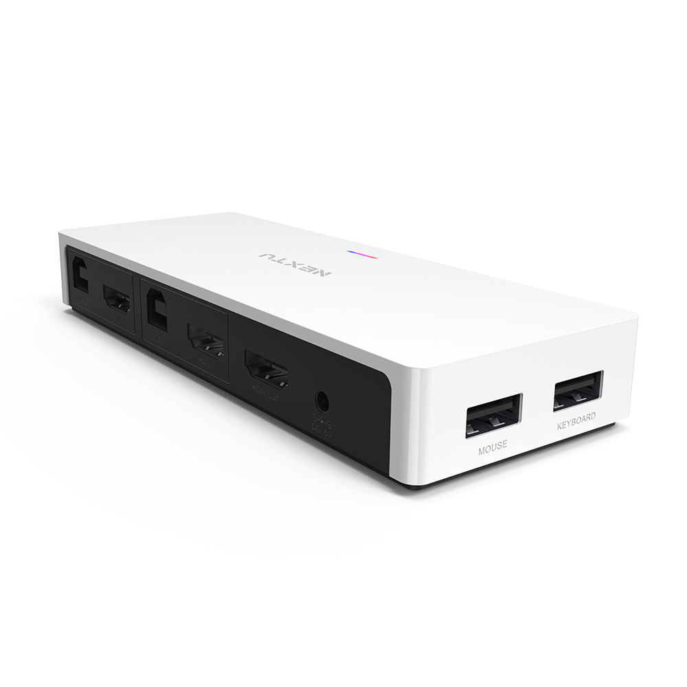 �������������ͽ� NEXTU NEXT-7602KVM-4K 2:1 4K60Hz KVM ����ġ