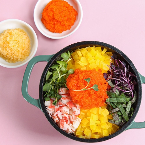 냉동 날치알 900g 골드 레드 와사비 레드900g 1개