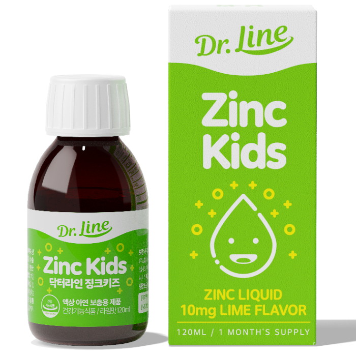 닥터라인 징크 키즈 라임맛 120ml