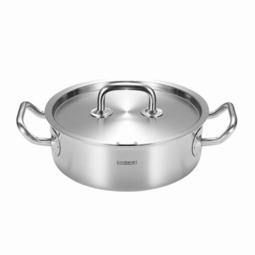 동남코리아 쿡에버 ㅤ프로 프리미엄 통5중 전골냄비 (24cm)_이미지