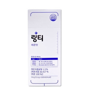 링티 레몬맛 11.6g 10포 (1개)_이미지