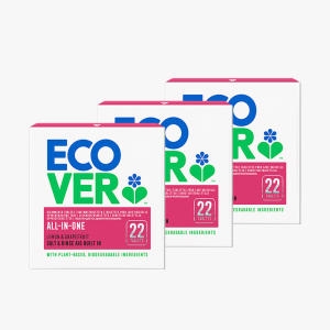 에코버 올인원 식기세척기세제 만다린향 22개입 3개 소비자원인증 132회분_이미지