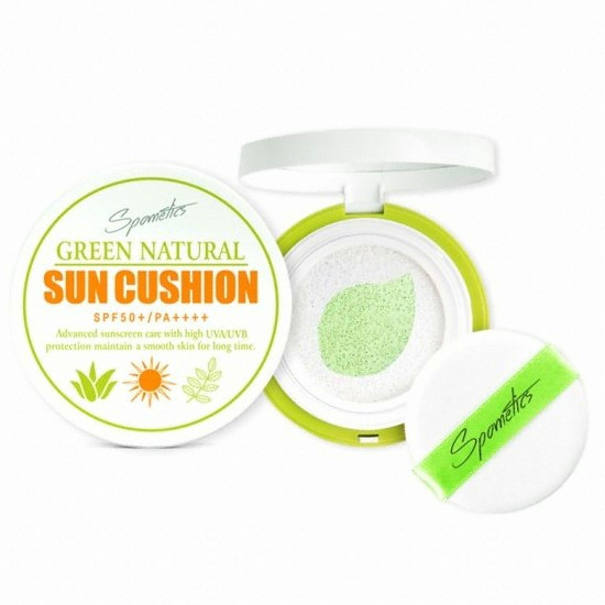 스포메틱스 그린 네츄럴 선쿠션 25g (본품1개)_이미지