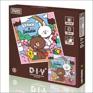 라인프렌즈 보석십자수 스위츠 BS25-406_이미지