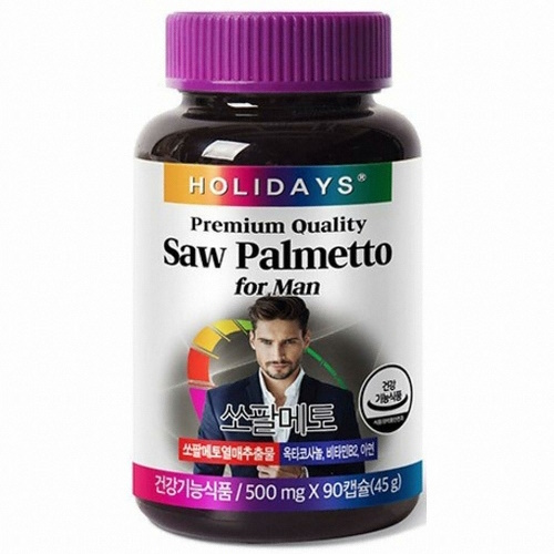 홀리데이즈 쏘팔메토 90캡슐 (4개)_이미지