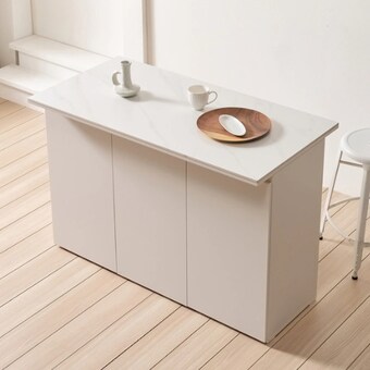 데코라인 오르세 세라믹 아일랜드 <b>식탁</b> 1200