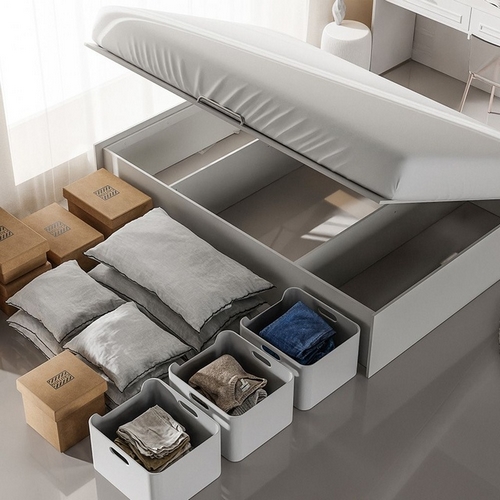 코세드 리프트업 600 수납형 침대 Q (매트별도)_이미지