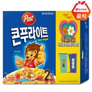 콘푸라이트 600gx2개+위글위글 시리얼 보관용기