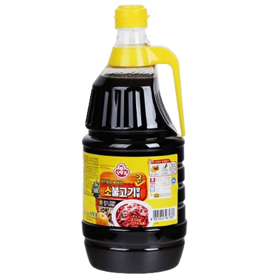 파인애플 배 버섯 소불고기 큰양념 2.1kg