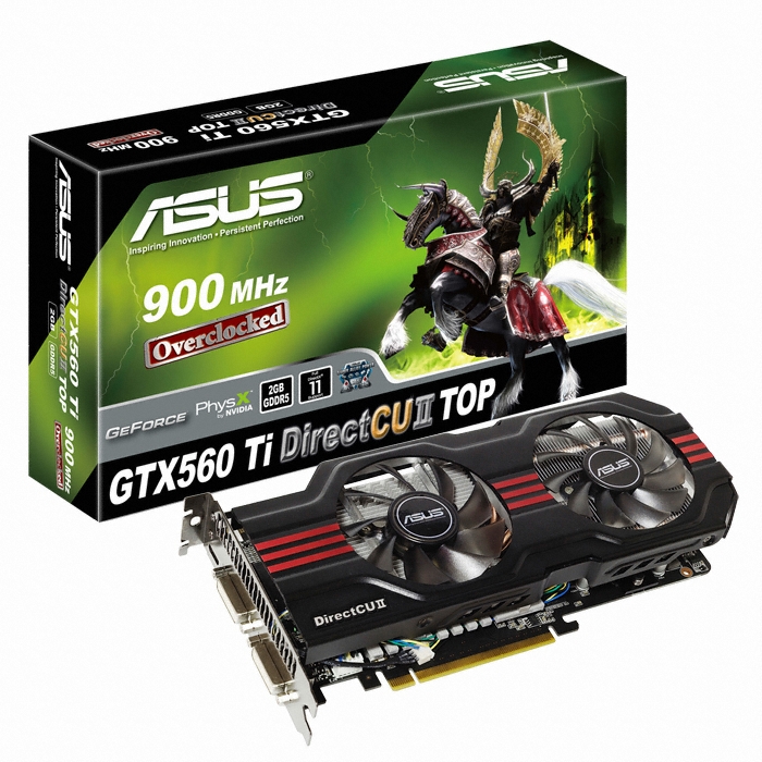 ASUS 지포스 GTX560 ENGTX560 Ti TOP D5 2GB DC II_이미지