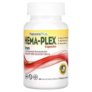 네이처스플러스 Hema-Plex 빠르게 작용하는 60캡슐 (2개)_이미지
