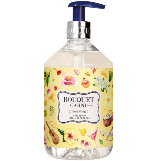 부케가르니 바디워시 일랑일랑 520ml (4개)_이미지