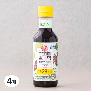 LIGHT&JOY 그린애플발사믹 저칼로리 드레싱 315g (4개)_이미지