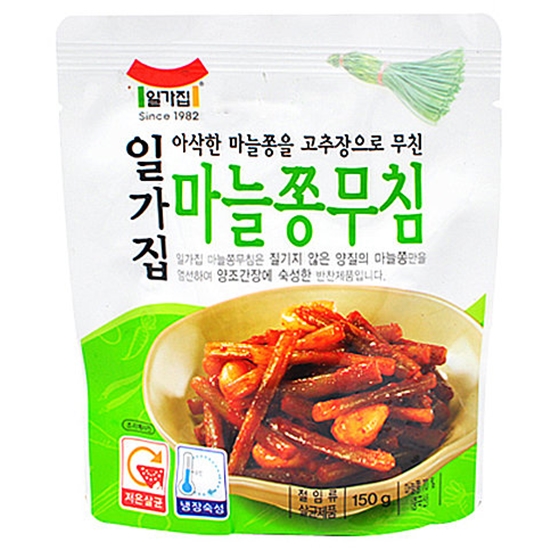 일미농수산 일가집 마늘쫑무침 150g (1개)_이미지