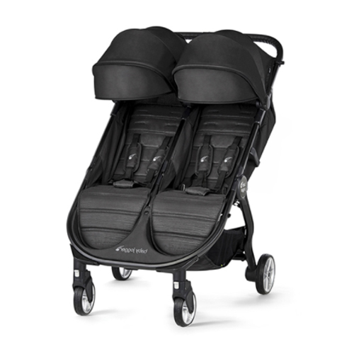 베이비조거 시티 투어 더블 쌍둥이 유모차 (더블블랙)