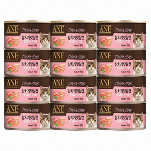 ANF 캣 참치게맛살 캔 95g (12개)_이미지