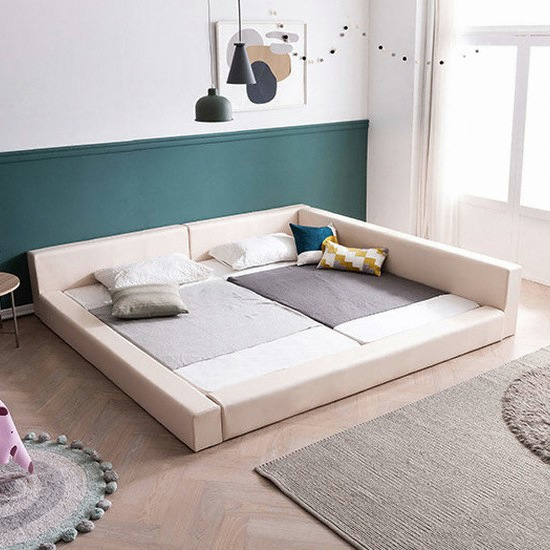 삼익가구 노르딕 밸런스 패밀리침대 SS+Q (슬립웰7존독립)_이미지