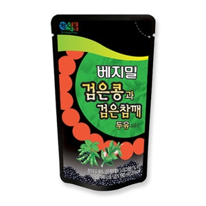 정식품 베지밀 검은콩과 검은참깨 파우치 190ml