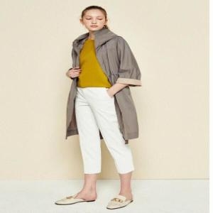 바바패션 더아이잗(TheIzzat) 백 밴딩 배기핏 스티치 팬츠_K IM4A0SL25