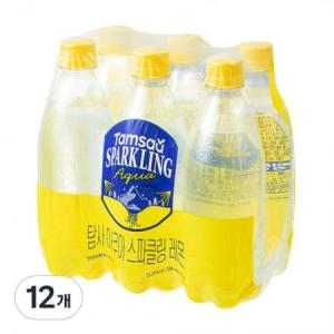 아쿠아 스파클링 레몬 무라벨 500ml