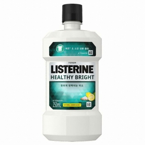 존슨앤존슨 리스테린 헬씨 브라이트 250ml (3개)