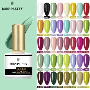 BORN PRETTY-10ML 젤 매니큐어 바니시 네일 컬러 반영구베이스 탑 UV LED 램프 페인트 하이브리드 매니큐어