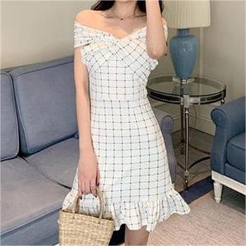 ONM 크로스 꼬임 포인트 미니원피스 오픈숄더 쇄골원피 S8117929