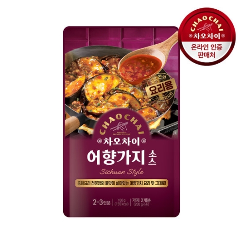 샘표식품 샘표 차오차이 어향가지소스 100g (1개)_이미지