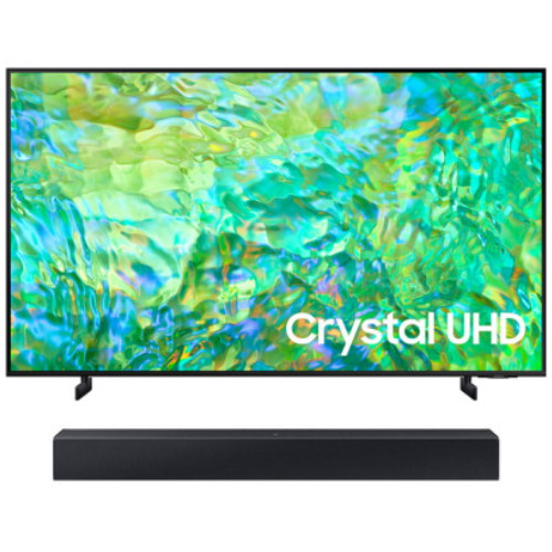 삼성전자 Crystal UHD KU75UC8070FXKR (스탠드+사운드바, HW-C400)