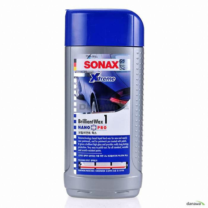 소낙스 익스트림 브릴리언트 왁스 1 500ml (4개)_이미지