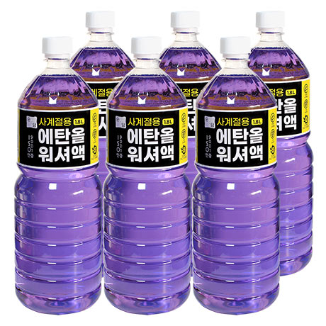 스위트 순담 사계절용 에탄올 워셔액 1.8L (6개)_이미지