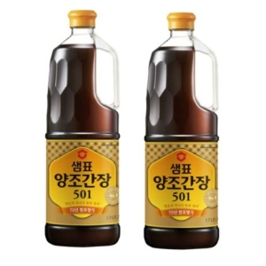 샘표 <b>양조</b><b>간장</b> 501 1.7L