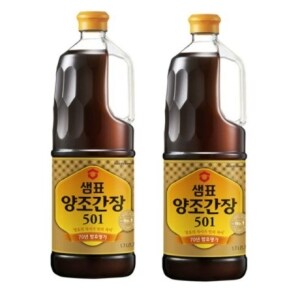 샘표 <b>양조</b><b>간장</b> 501 1.7L