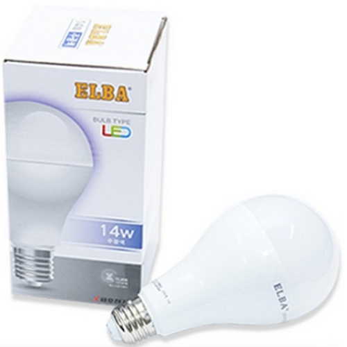 금호전기 번개표 LED 벌브전구 주광색 14W (20개)