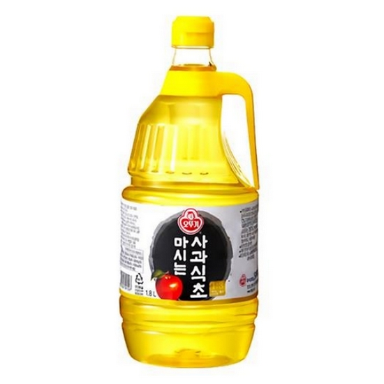 오뚜기 마시는 사과식초 1.8L이미지입니다. 누르면 해당 게시물로 새창이동합니다.