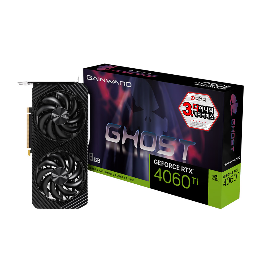 GAINWARD 지포스 RTX 4060 Ti 고스트 D6 8GB