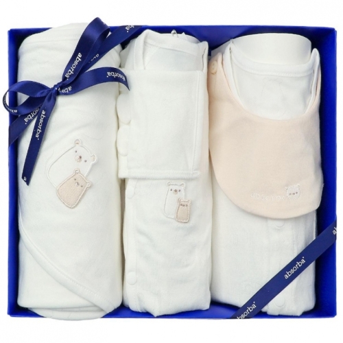 베어디 속싸개 배냇저고리 우주복 출산3종세트 B1A1A10903