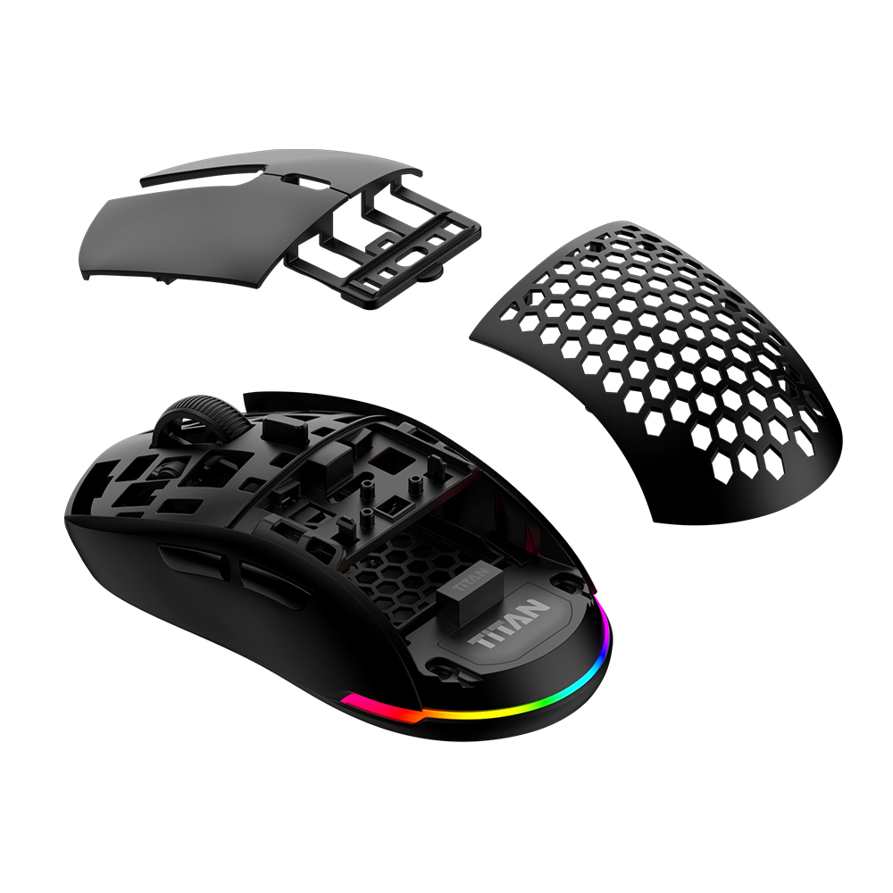 제닉스 TITAN GV AIR 타공 무선 게이밍 마우스 (블랙)_이미지