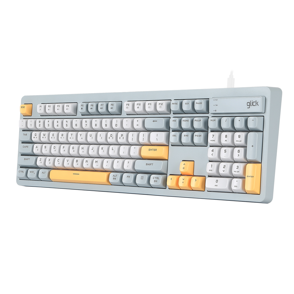 지클릭커 OFFICEPRO OPK50 사일런스 M RGB 무소음 방수 104 (Navy Blue)_이미지