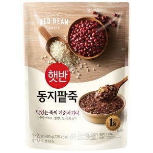 CJ제일제당 햇반 동지팥죽 420g (4개)_이미지