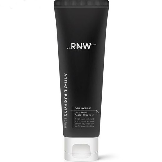 다미인 RNW 더 옴므 오일 컨트롤 페이셜 클렌저 120ml (2개)